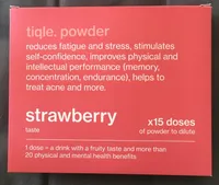 Tiqle sticks boisson goût fraise