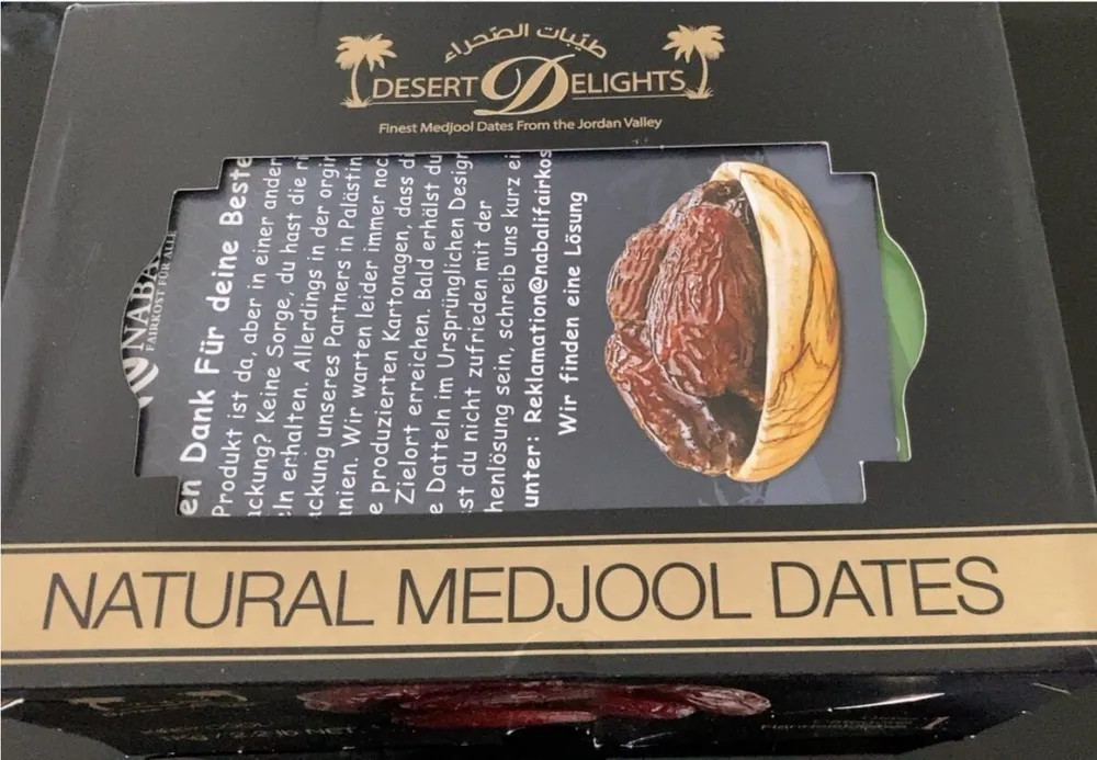 Dattes Medjool Jordanie