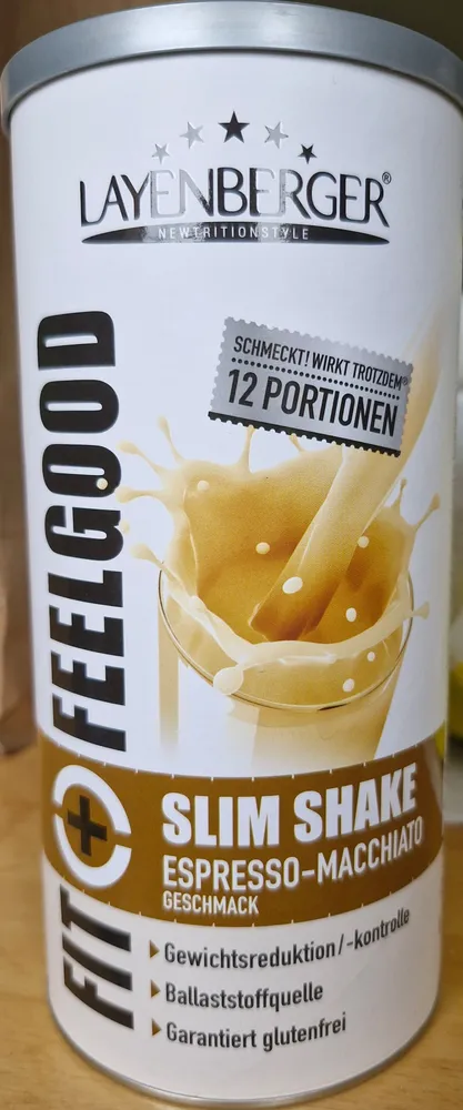 Fit + Feel-good slim shake espresso-macchiato