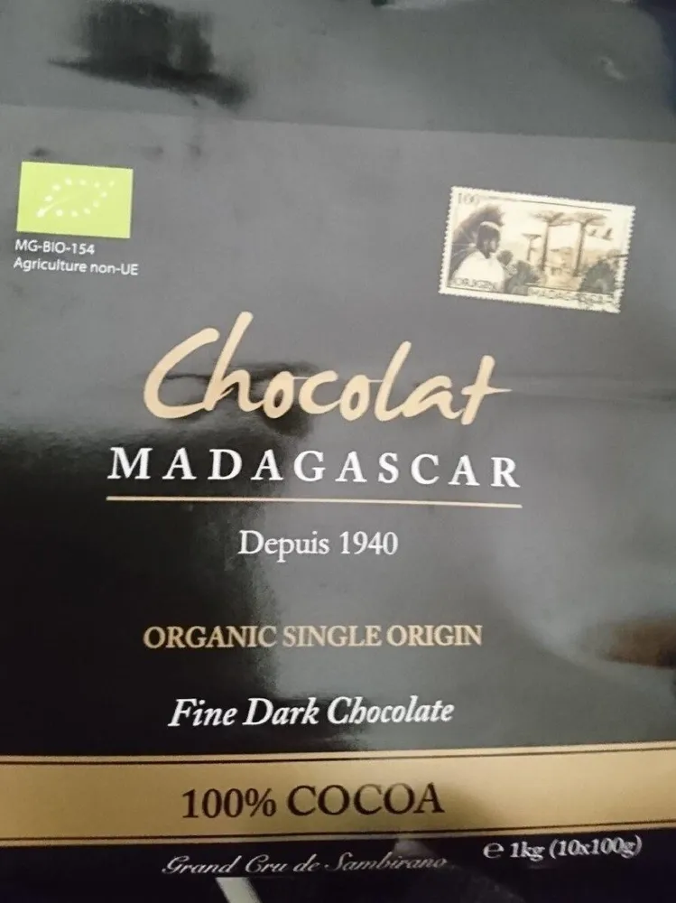 Chocolat madagascar