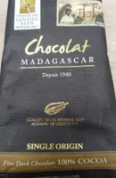 Chocolat Madagascar 100% cacao