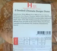 6 Seeded Buger Buns