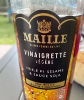 Vinaigrette légère  huile de sesame et sauce soja