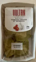 Ravioli tomates roties et burrata