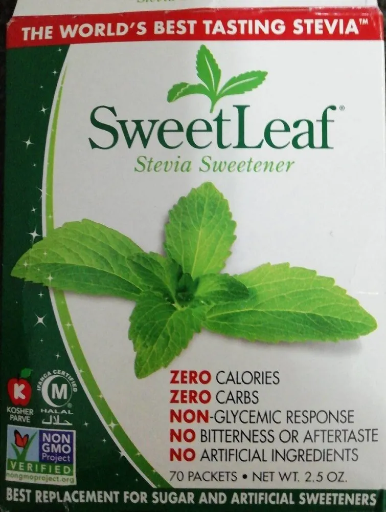 Natural Stevia Sweetener Packets