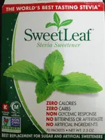 Natural Stevia Sweetener Packets