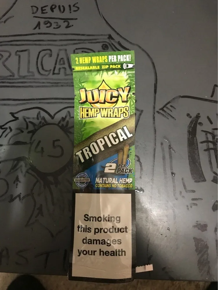 Blunt Juicy Jay Hemp Wrap Tropical Passion