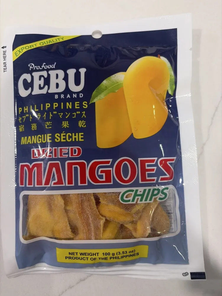 Cebu Dried Mangoes