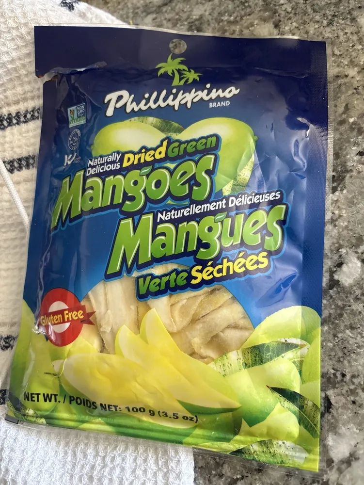 Dried Green Mangoes