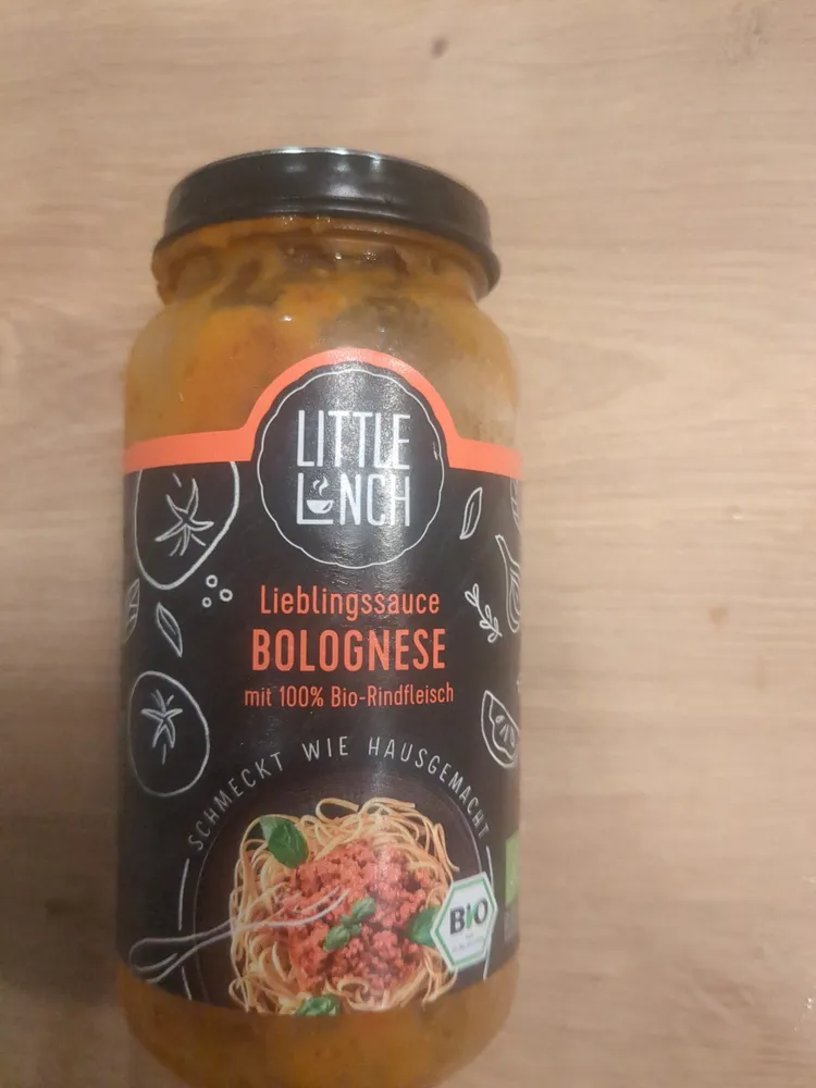 Lieblingssauce Bolognese mit 100% Bio-Rindfleisch
