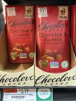 Chocolove Cherries & Almonds in Dark Chocolate