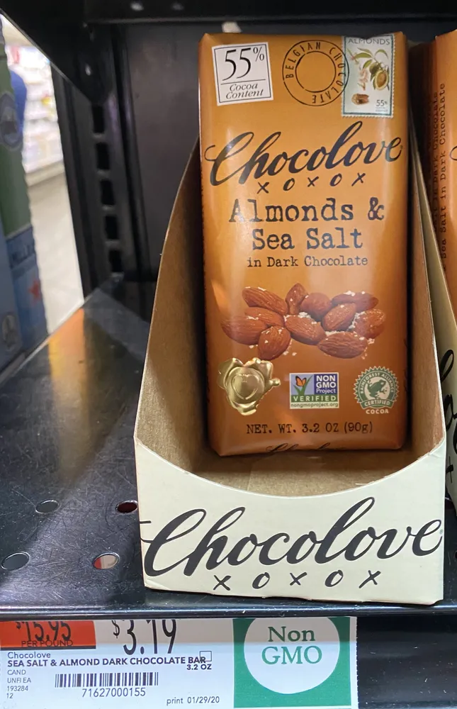 Almonds & Sea Salt in Dark Chocolate