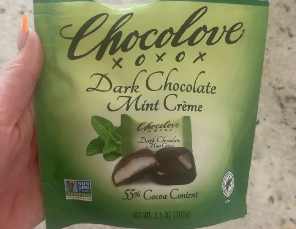Dark Chocolate Mint Crème Bites