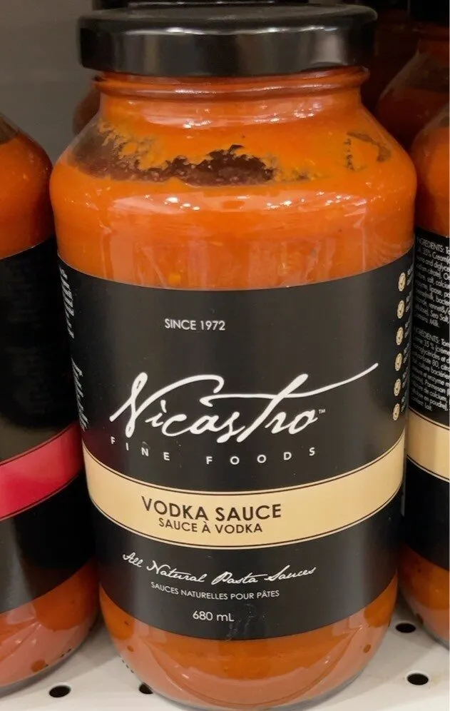 Sauce à la Vodka