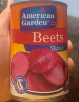 Beets sliced