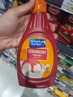 American garden strawberry syrup