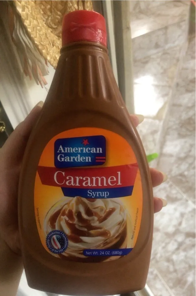 American garden caramel syrup