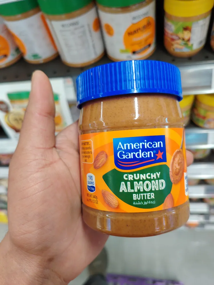 Peanut Butter almond340gm American garden