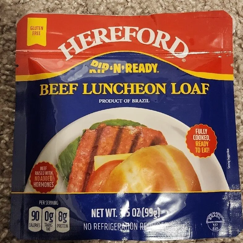 Beef Luncheon Loaf