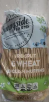 Pre-split 6 wheat english muffins
