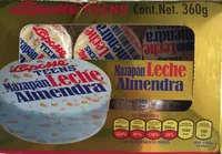 Mazapán leche de almendra