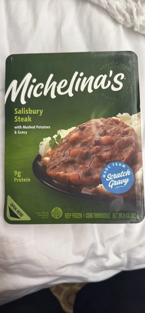 Salisbury Steak with Mashed Potatoes & Gravy