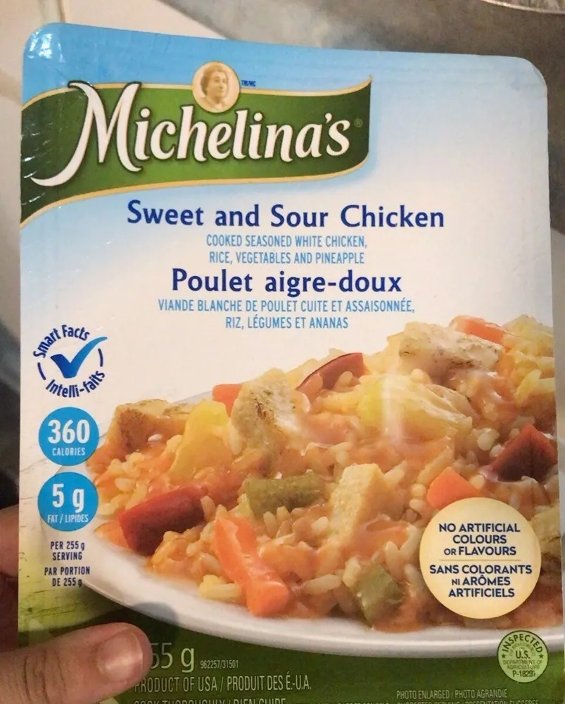 Dîner Surgelé (poulet Aigre-doux)