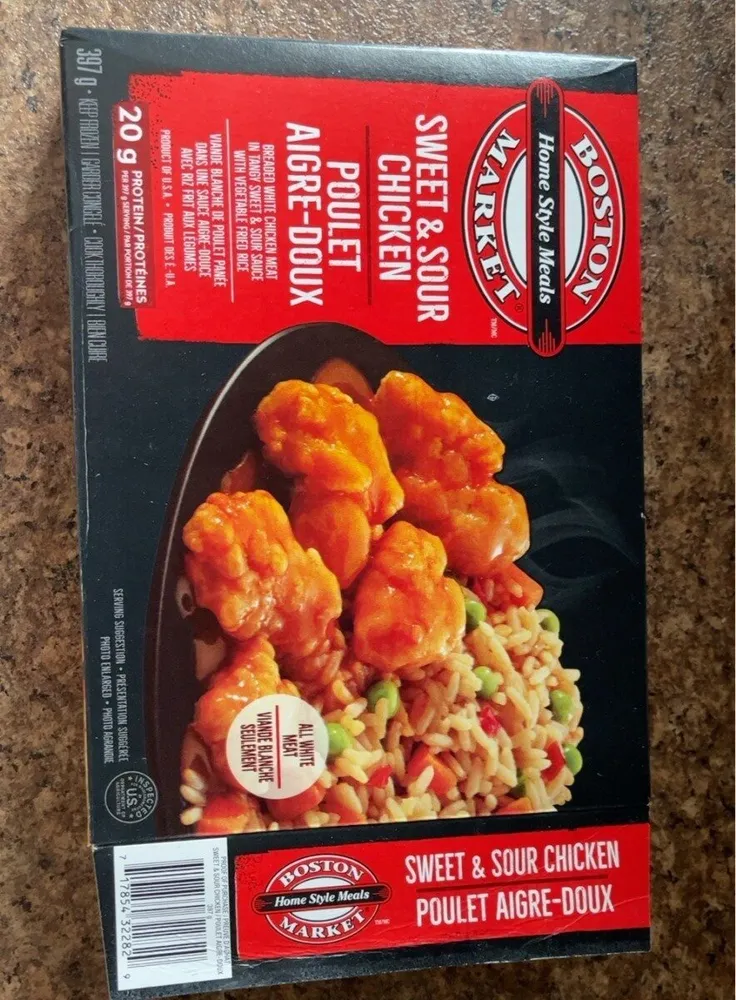 Sweet and sour chicken home style meals