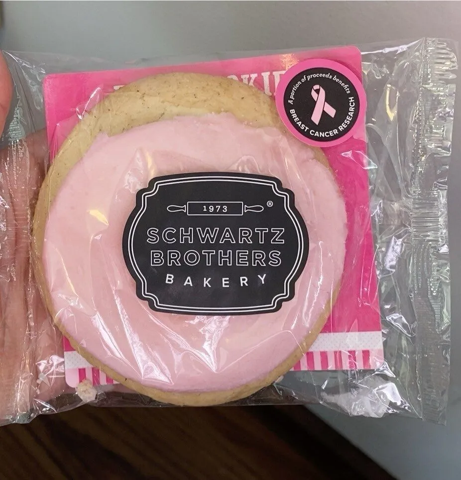 Pink cookie