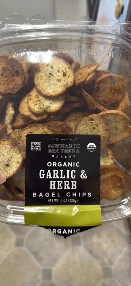 Garlic & Herb Bagel Chips