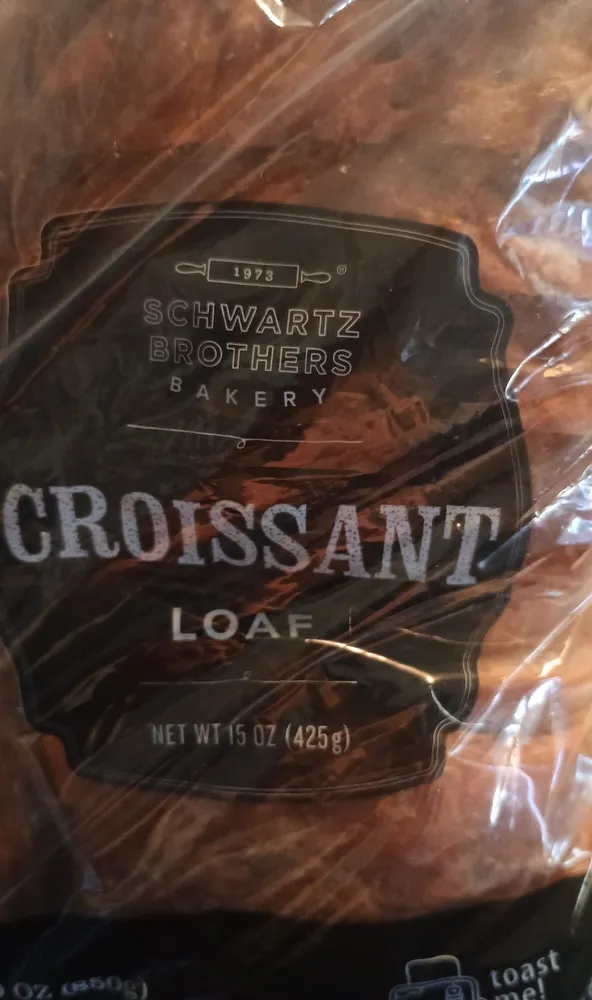 Croissant slice bread