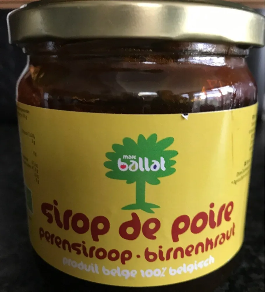 Sirop de poires
