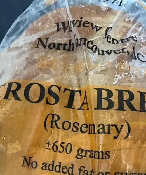 Crosta bread rosemary