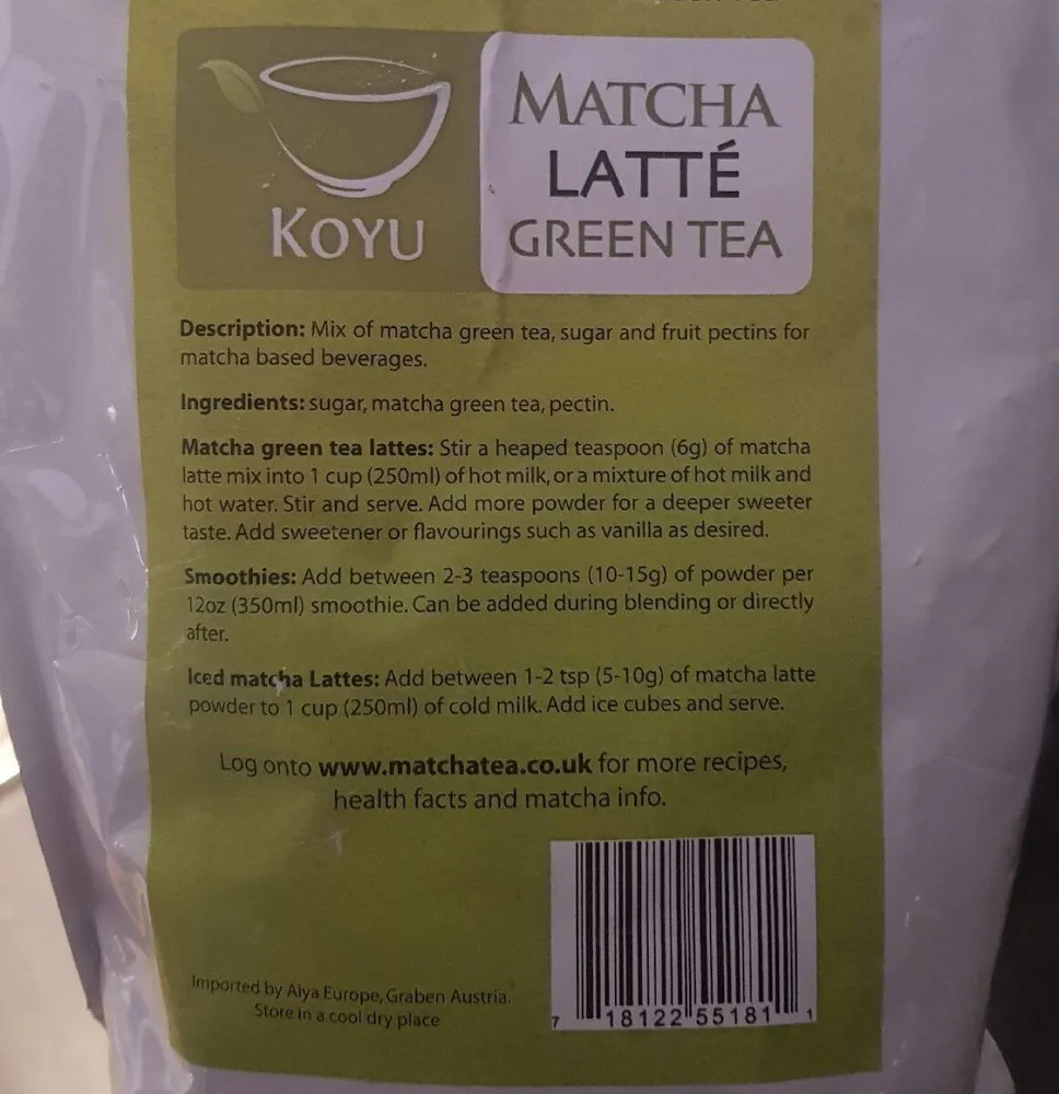 Koyu Matcha Tea