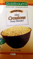 Mini Croutons Soup Mandel