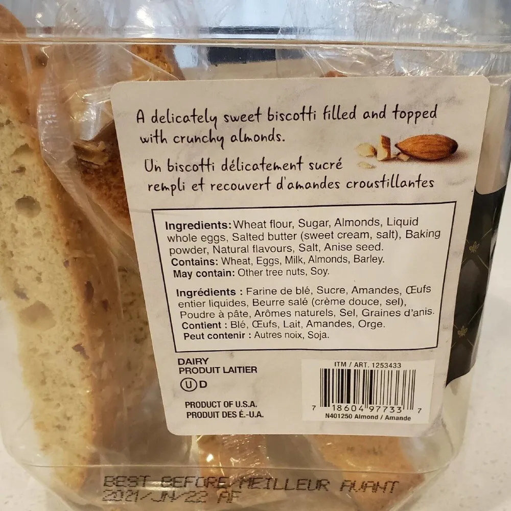 Almond Biscotti