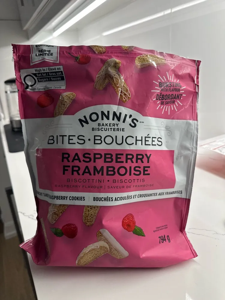 Nonni's Bites Raspberry