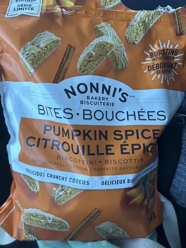 Pumpkin Spice Biscottis