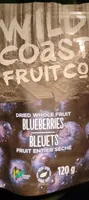 Dried whole blueberries