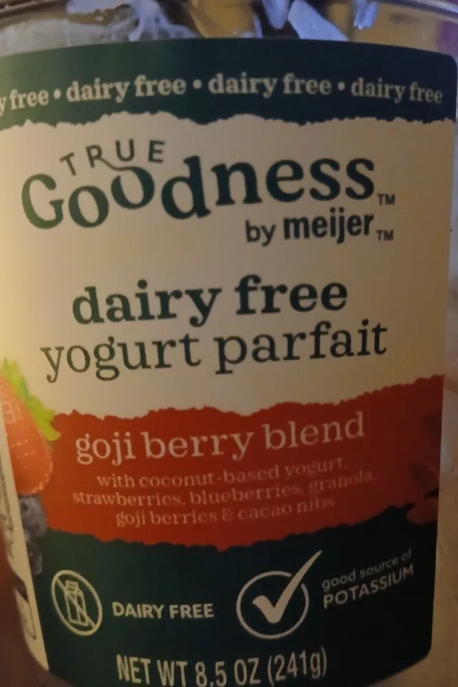 Dairy Free Yogurt Parfait