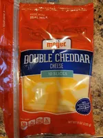 Double Cheddar Cheese Slice