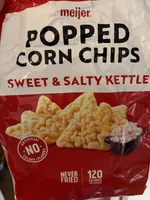 Popped Corn Chips - Sweet and Salty Kettle