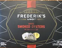 Smoked Oysters in cottonseed oil