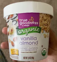 Organic Vanilla almond