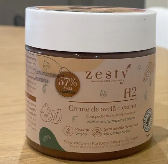 CREME DE AVELA E CACAU