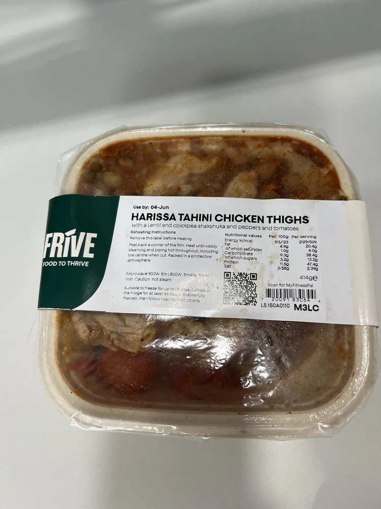 Harissa Tahini Chicken Thighs Low Carb