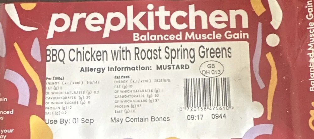 BBQ Chicken with Roast Spring Greens