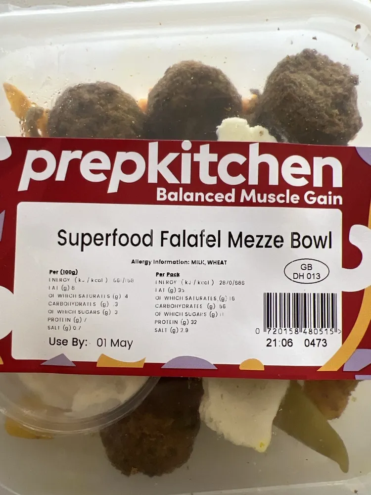 Superfood Falafel Mezze Bowl