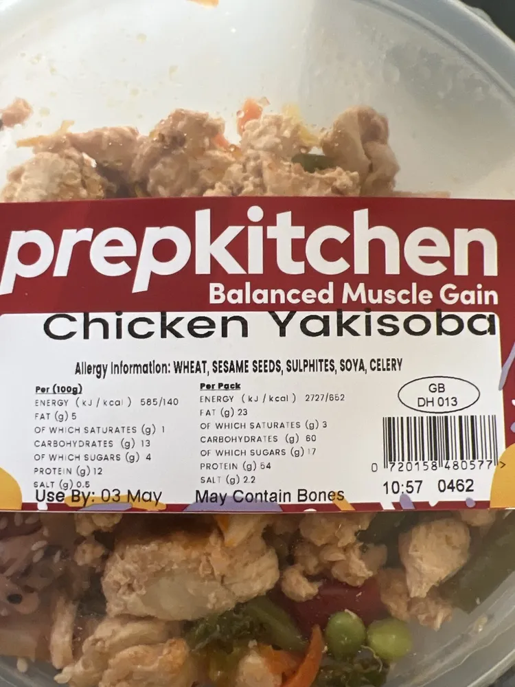 Chicken Yakisoba