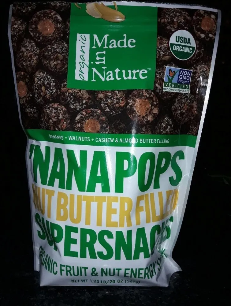 Nanapops nut butter filled supersnacks